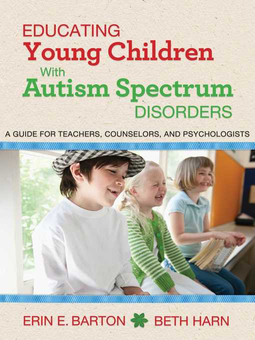 Cover image for Educating Young Children with Autism Spectrum Disorders
